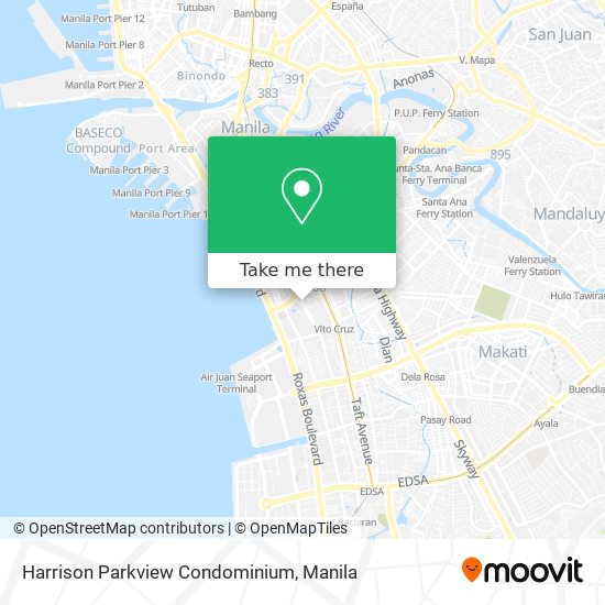 Harrison Parkview Condominium map