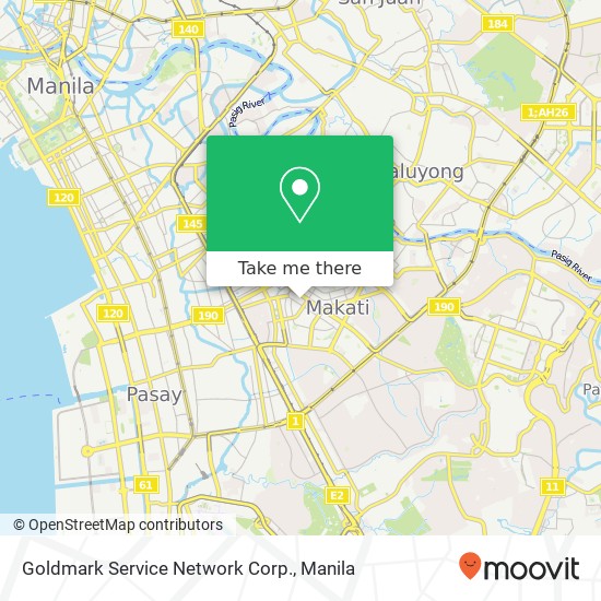 Goldmark Service Network Corp. map