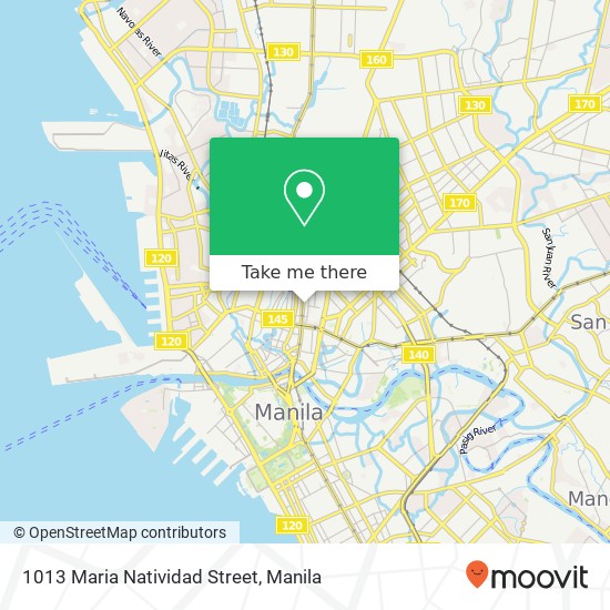 1013 Maria Natividad Street map