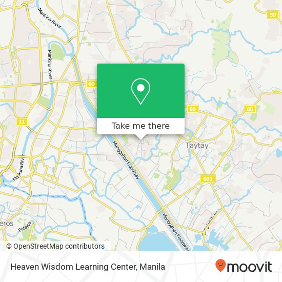 Heaven Wisdom Learning Center map