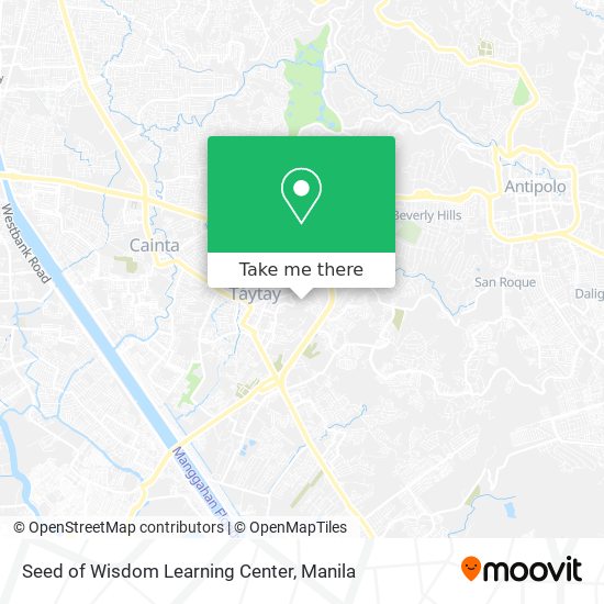 Seed of Wisdom Learning Center map