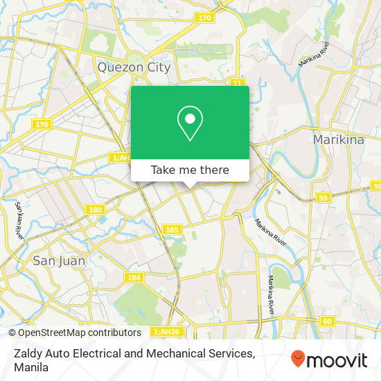 Zaldy Auto Electrical and Mechanical Services map