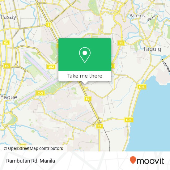 Rambutan Rd map