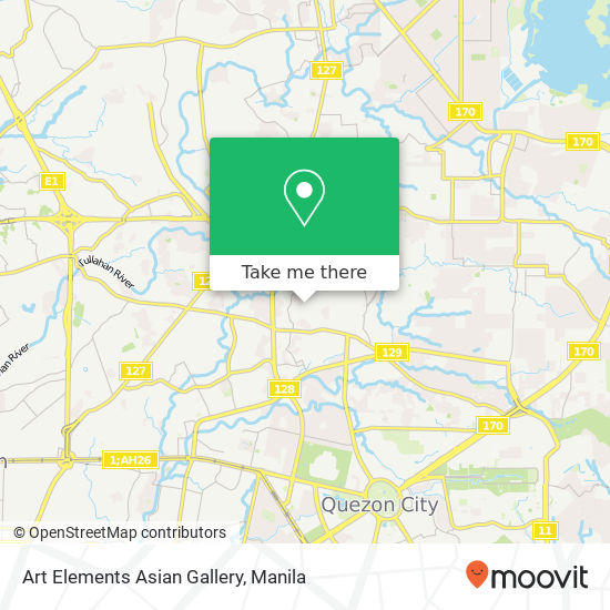 Art Elements Asian Gallery map