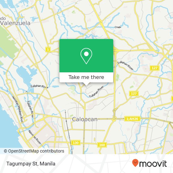 Tagumpay St map