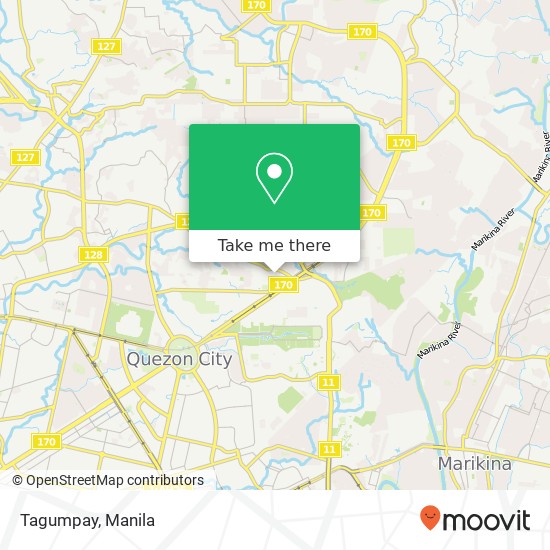 Tagumpay map
