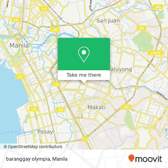 baranggay olympia map