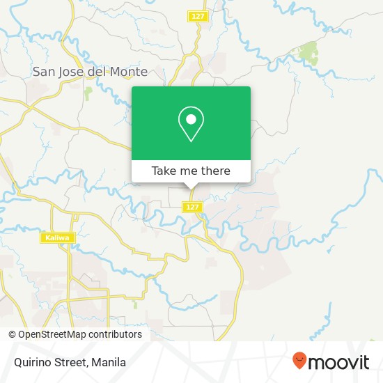 Quirino Street map