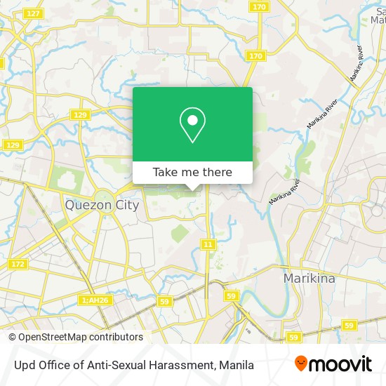 Upd Office of Anti-Sexual Harassment map