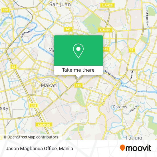 Jason Magbanua Office map