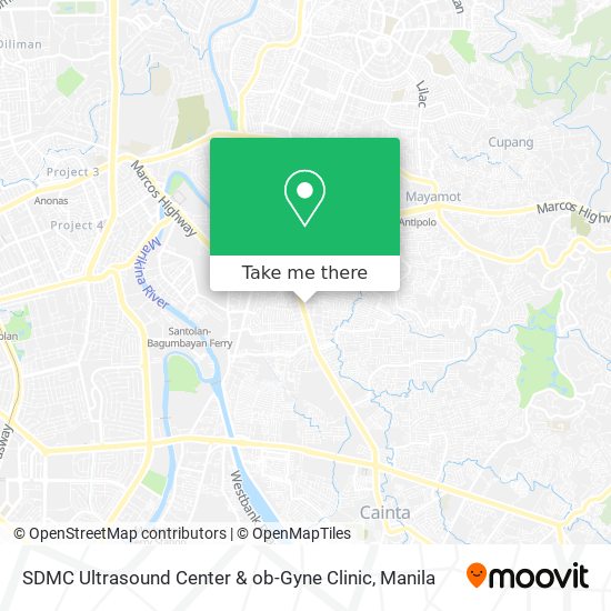 SDMC Ultrasound Center & ob-Gyne Clinic map