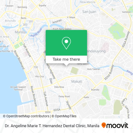 Dr. Angeline Marie T. Hernandez Dental Clinic map