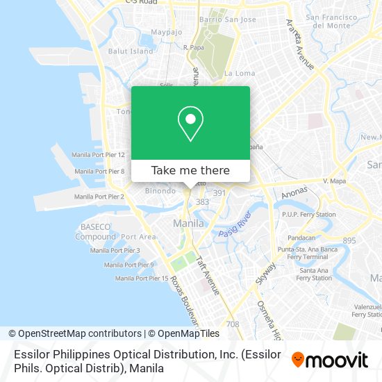 Essilor Philippines Optical Distribution, Inc. (Essilor Phils. Optical Distrib) map