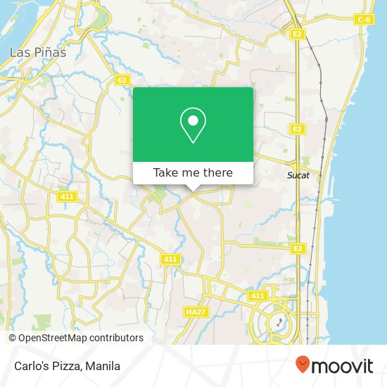 Carlo's Pizza map