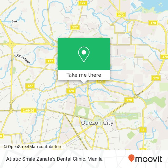 Atistic Smile Zanate's Dental Clinic map