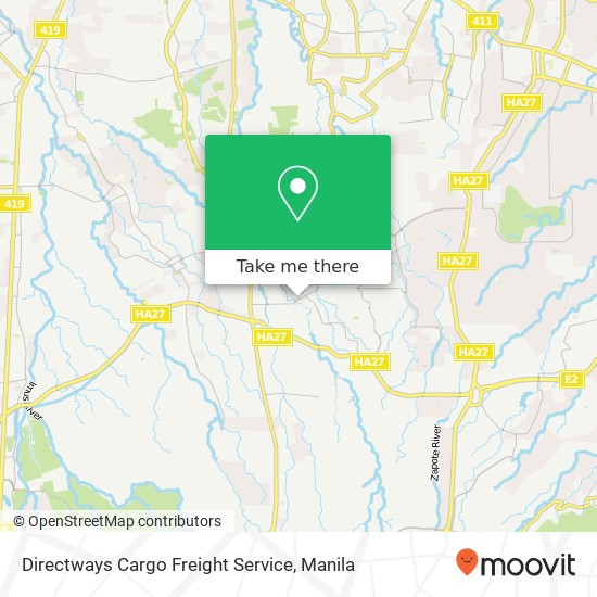 Directways Cargo Freight Service map