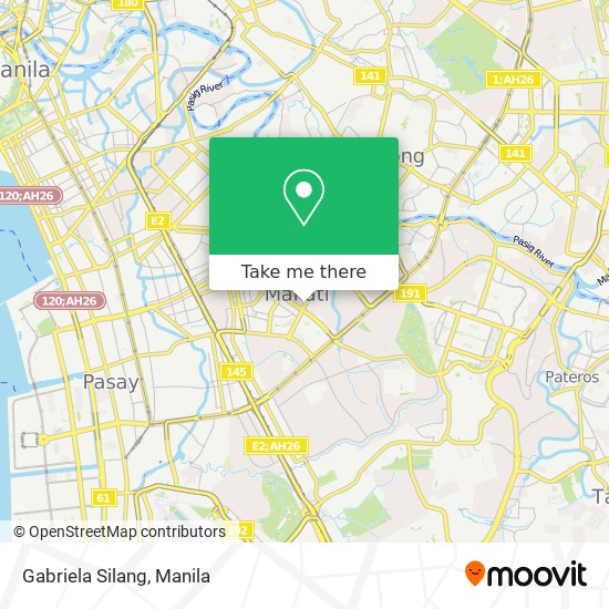 Gabriela Silang map