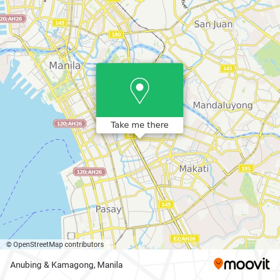 Anubing & Kamagong map