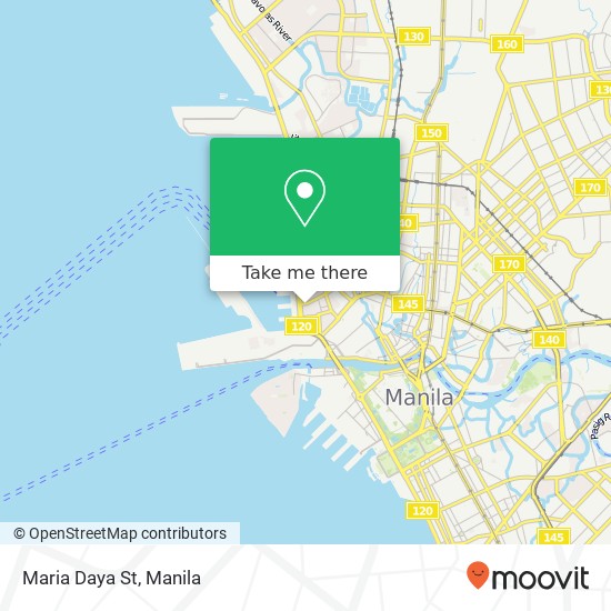 Maria Daya St map