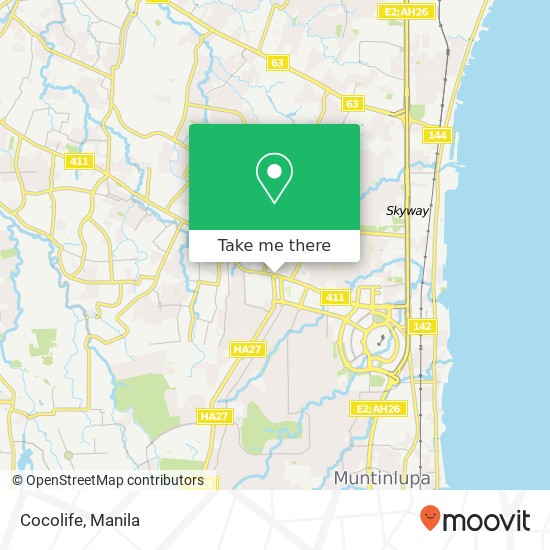 Cocolife map