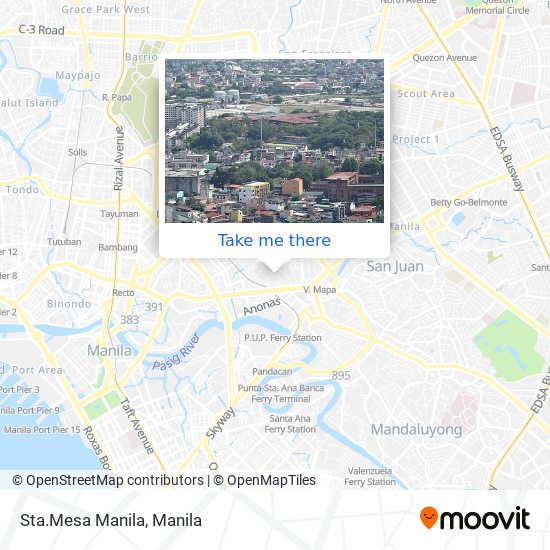Sta Mesa Manila Map How To Get To Sta.mesa Manila By Bus Or Train?