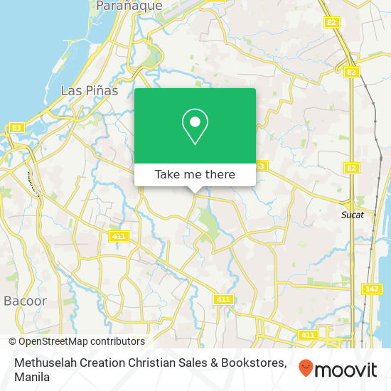 Methuselah Creation Christian Sales & Bookstores map