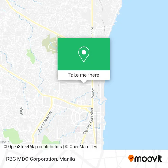 RBC MDC Corporation map