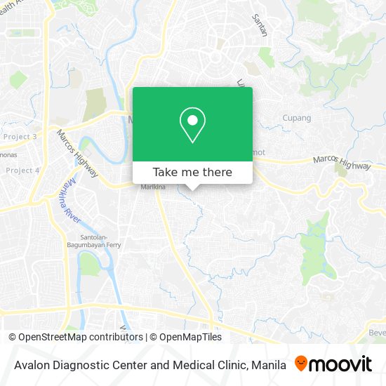 Avalon Diagnostic Center and Medical Clinic map