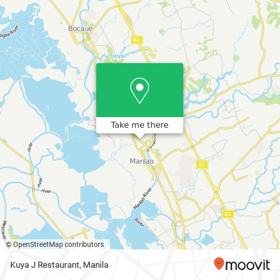 Kuya J Restaurant map