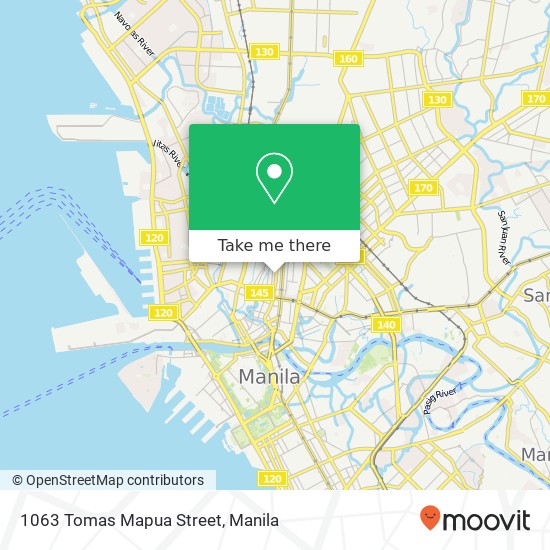 1063 Tomas Mapua Street map