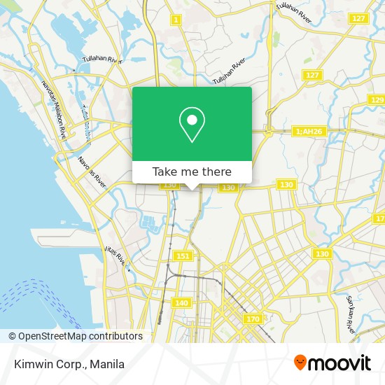 Kimwin Corp. map