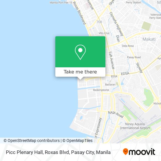 Picc Plenary Hall, Roxas Blvd, Pasay City map