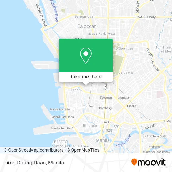 Ang Dating Daan map