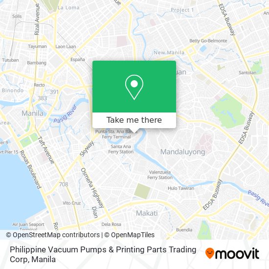 Philippine Vacuum Pumps & Printing Parts Trading Corp map