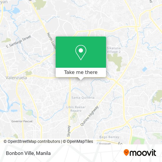 Bonbon Ville map