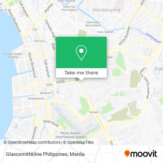 Glaxosmithkline Philippines map