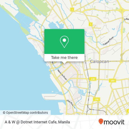 A & W @ Dotnet Internet Cafe map