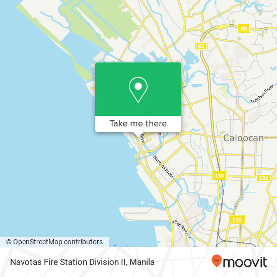 Navotas Fire Station Division II map