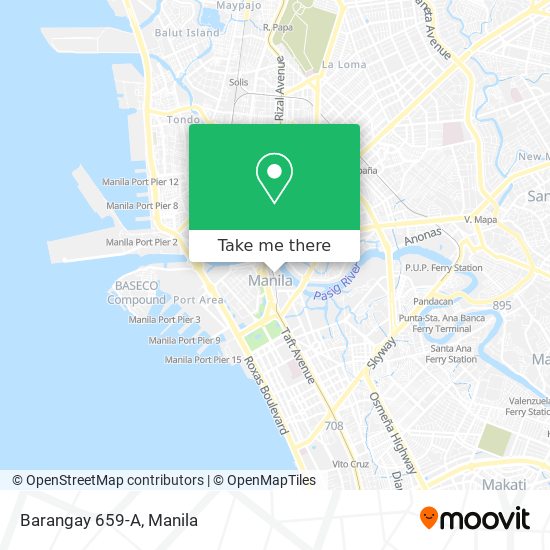 Barangay 659-A map