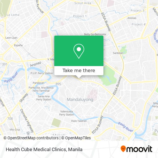 Health Cube Medical Clinics map