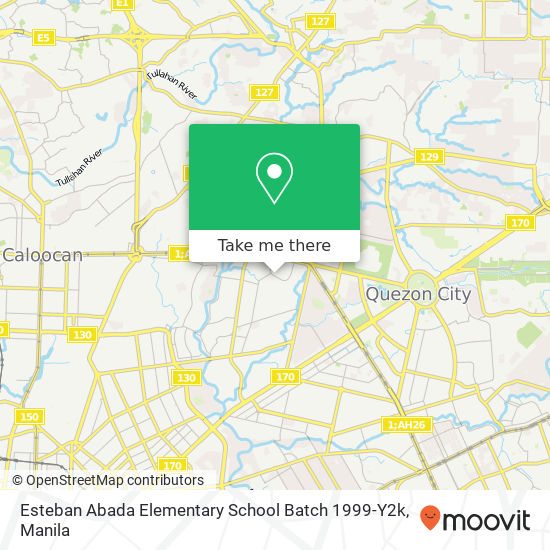 Esteban Abada Elementary School Batch 1999-Y2k map