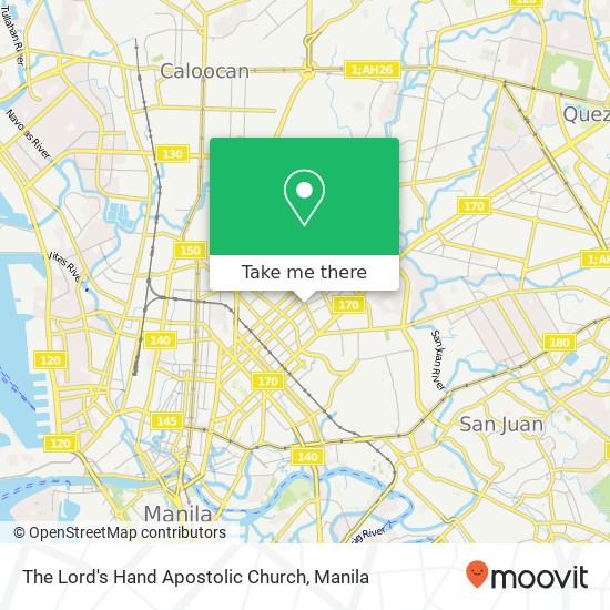 The Lord's Hand Apostolic Church map