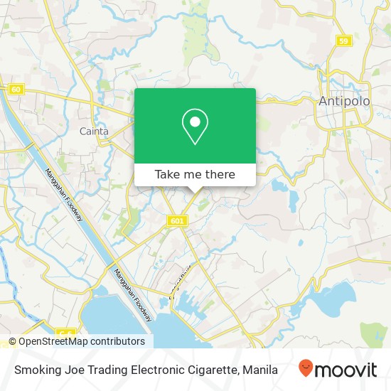 Smoking Joe Trading Electronic Cigarette map