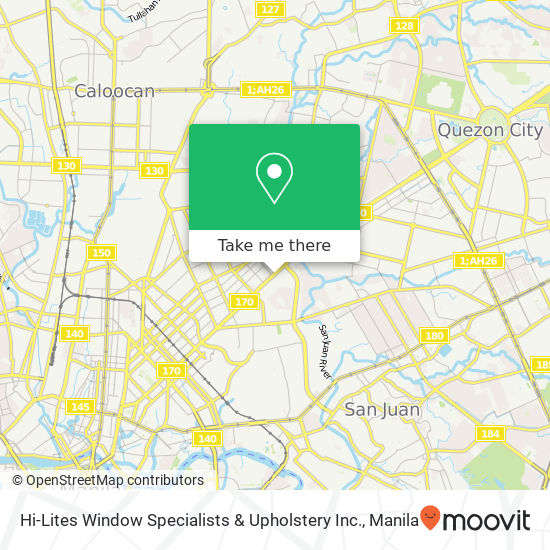 Hi-Lites Window Specialists & Upholstery Inc. map