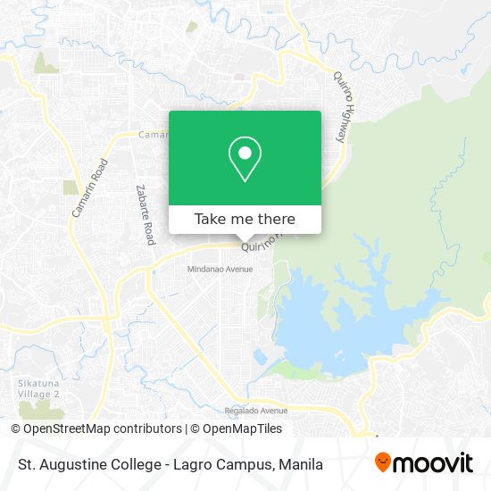 St. Augustine College - Lagro Campus map