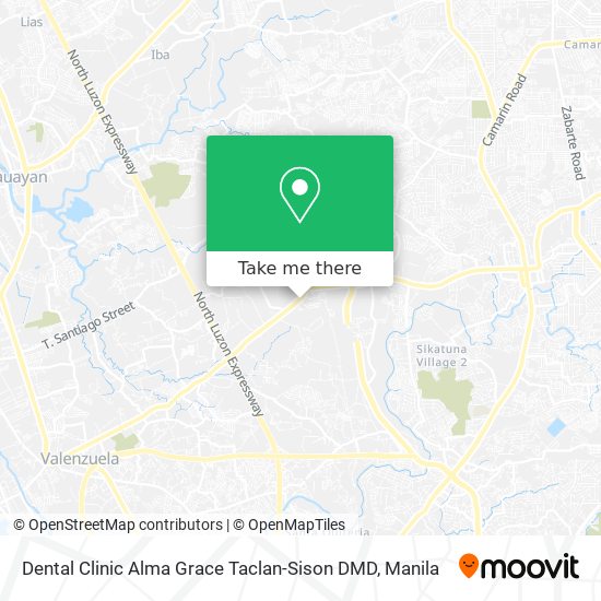 Dental Clinic Alma Grace Taclan-Sison DMD map