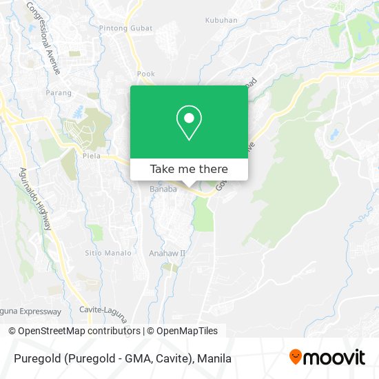 Puregold (Puregold - GMA, Cavite) map