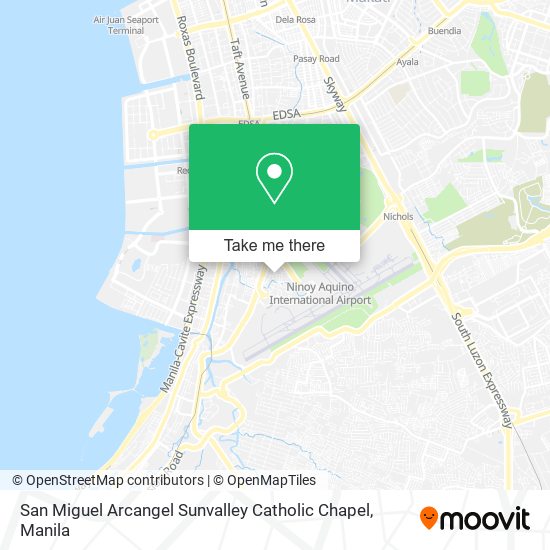 San Miguel Arcangel Sunvalley Catholic Chapel map