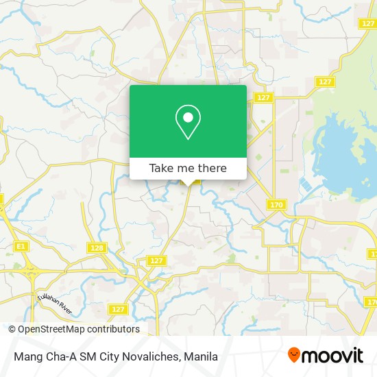 Mang Cha-A SM City Novaliches map