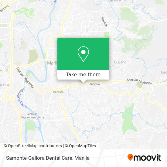 Samonte-Gallora Dental Care map